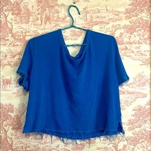 Royal Blue Top